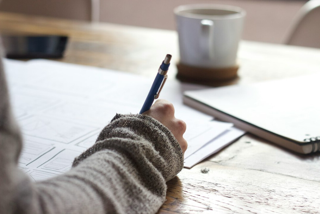 writer planning story plot